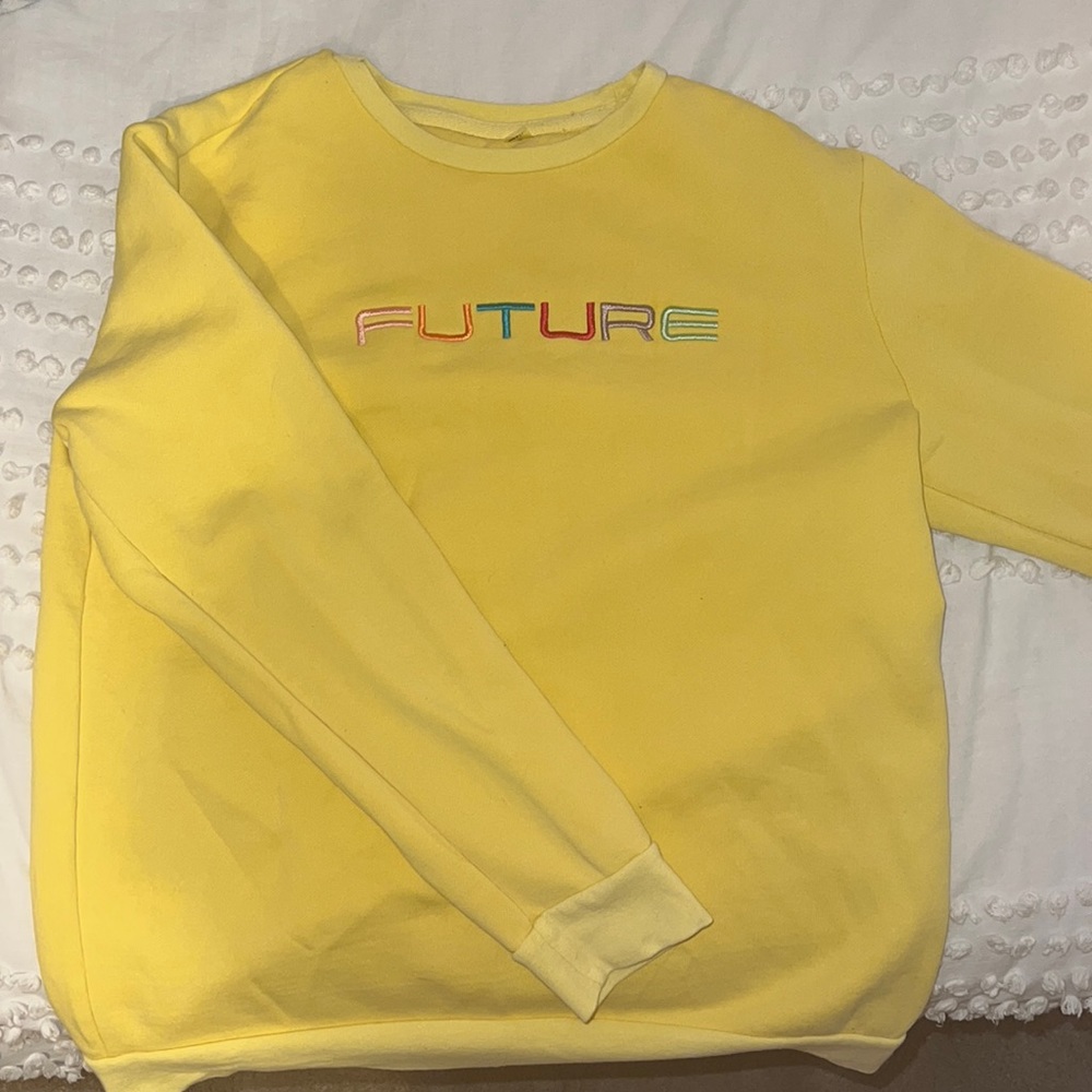 Future Men’s Yellow Crewneck (Small)